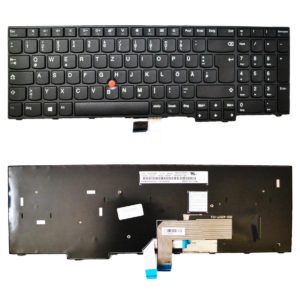 Πληκτρολόγιο Laptop Lenovo IBM ThinkPad Edge E570 E575 UK Black Keyboard 01AX160 (Κωδ.40622UK)