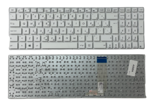 Πληκτρολόγιο Laptop - Keyboard for ASUS X556 X556L X556U X556UA X556UB X556UF X556UJ X556UQ X556UR X556UV (Κωδ.40440GRWHITE)