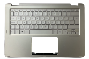 Πληκτρολόγιο Laptop Asus UX360C UX360CA 13nb0ba2ap0301 Greek version PALMREST OEM (Κωδ. 40639GRSILVERPALMREST)
