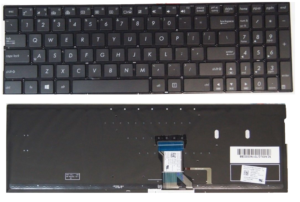 Πληκτρολόγιο Laptop - Keyboard for ASUS Q503 Q503U Q503UA Black Without Frame With Backlight US 0KN0-SR3US13 0KNB0-662NUS00(Κωδ.40463USBACKLIT)