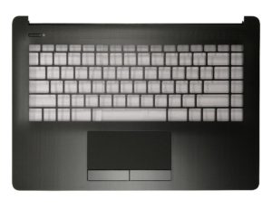 Πλαστικό Laptop - Cover C - HP Pavilion 14-DA 14-CM 14-CK 240 G7 series Upper Case Palmrest Smoke Gray L23241-001 OEM (Κωδ. 1-COV376)