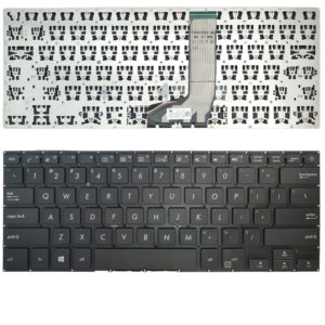Πληκτρολόγιο Laptop Keyboard for Asus S4200 S4100 X411SC US layout Black OEM(Κωδ.40815USNOFR)