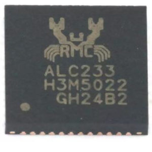 Controller IC Chip - REALTEK ALC233 QFN48 ALC233-CG ALC233CG chip for laptop - Ολοκληρωμένο τσιπ φορητού υπολογιστή (Κωδ.1-CHIP0238)
