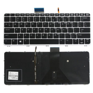 Πληκτρολόγιο Laptop - Keyboard for HP Elitebook Folio 1020 G1 1020 G2 752962-001 Laptop Silver (Κωδ.40467USSILVERFRAME)