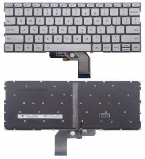 Πληκτρολόγιο Laptop - Keyboard for Xiaomi Air 13.3 9Z.ND7BW.001 MK10000005761 490.09U07.0D01 US Backlit Sliver Keyboard (Κωδ.40455US)