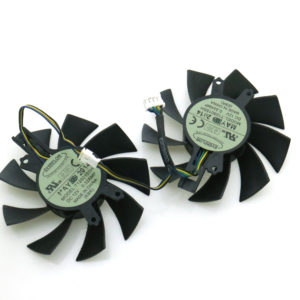 Ανεμιστηράκι - GPU Cooling Fan for EVERFLOW GTX1060 gtx960 GTX950 GTX750 TiGTX950 0.32AMP 4Pin 75mm T128015SH OEM (Κωδ. 80956)