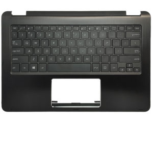 Πληκτρολόγιο Laptop Keyboard for ASUS TP301U TP301UA TP301UJ US Palmrest Cover Black OEM(Κωδ.40895USPALM)