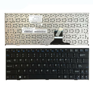 Πλήκτρολόγιο-Keyboard Laptop Turbo-X Clevo M1100 M1110 M1110Q-C M1111 M1115 W110 W110ER W110ERF W510TU US BLACK (Κωδ.40578US)