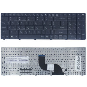Πληκτρολόγιο Ελληνικό - Greek Keyboard Laptop για Gateway PK130QG1B00 PK130QG1B01 PK130QG1A00 PK130C92A00 12K172000024M MP-09G33GR-6982W GR No Frame Black (Κωδ.40909GR)