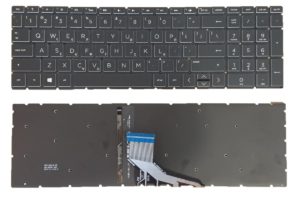 Πληκτρολόγιο Laptop HP 250 G7 255 G7 15-DA 15-DB 9Z.NEZSC.40U 6MP21ES#ABU 9Z.NEZSC.401 PK1329l1C00 TPN-C135 17-por TPN-C136 250 G7/255 G7/256 G7 7J1880 L20386-001 GREEK No Frame Layout keyboard (Κωδ.40549GRNOFRAMEBACKLIT)