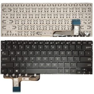 Πληκτρολόγιο Laptop Keyboard for Asus T300CHI T302CHI UK layout Black OEM(Κωδ.40772US)