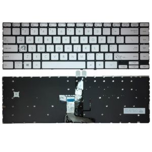 Πληκτρολόγιο Laptop - Keyboard for Asus ZenBook 14 UX425 UX425E UX425EA UX425IA UX425JA UX425UA UX425UG UX425QA UX425UAZ UX425EA-WB723R Silver Backlit OEM (Κωδ. 40724USSILBL)