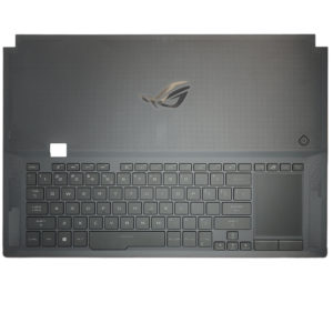 Πληκτρολόγιο Laptop Keyboard for Asus RoG Zephyrus GX701 GX701GV GX701GW GX701GX GX701GWR GX701GXR GX701GVR GX701LV GX701LWS GX701LXS US Palmrest Black OEM(Κωδ.40825USPALM)