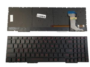 Πληκτρολόγιο-Keyboard Laptop For ASUS GL553 GL553V GL553VW ZX553VD ZX53V ZX73 FX553VD FX53VD FX753VD FZ53V (Κωδ.40561USNOFRBACKLIT)