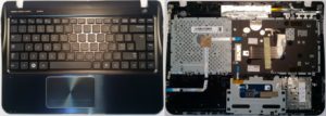 Πληκτρολόγιο Laptop Samsung SF311 SF310 BA75-02747D BA81-11359A Palmrest with UK Keyboard pn BA75-02747A(Κωδ.40274UK)