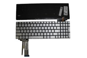 Πληκτρολόγιο Laptop Ελληνικό - Greek Keyboard for ASUS GL552VW GL551 R555 G771J G771JM G771JW NSK-UPPBC 0U 0KNB0-662BUK00 PK13183134S 0KNB0-662BGR00 9Z.N8BBC.P0L 0KNB0-662BUK00 (Κωδ. 40422GRBACKLIT)