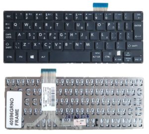 Πληκτρολόγιο Ελληνικό - Greek Keyboard Laptop Toshiba Satellite Click Mini L9W L9W-B L9W-B-102 TO182-UK-P V145046AK1 AETI7500010 (Κωδ.40596GRNOFRAME)