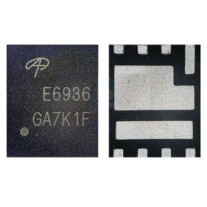 Controller IC Chip - 30V Dual Asymmetric N-Channel MOSFET E6936 AOE6936 A0E6936 AO6936 6936 chip for laptop - Ολοκληρωμένο τσιπ φορητού υπολογιστή (Κωδ.1-CHIP0219)