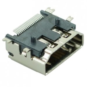 Αντάπτορας-Adapter HDMI A TYPE1 pins 90° Silver CON-H002 (Κωδ. 1-USB080)