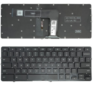 Πληκτρολόγιο Laptop Keyboard for Dell Chromebook 13 7310 13-7310 NVHD0 0NVHD0 US layout Black OEM(Κωδ.40820USNOFRBL)