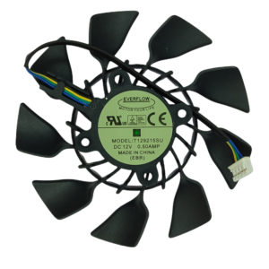 Ανεμιστηράκι - GPU Cooling Fan for Asus GTX980 GTX780TI R9-390 R9-90X R9-290 R9-90X R9-80 R9-80X Dual Fan T129215SU 95MM 28MM OEM(Κωδ. 80844)