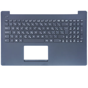 Πληκτρολόγιο Ελληνικό - Greek Laptop Keyboard Palmrest για Asus Notebook X Series X553SA X553MA 13NBO04XLP04024-1 13NB04I1P05012-1 X751LD-TY052H 0KNB0-612RUS00 NSK-USA0L GR Black ( Κωδ.40381GRPALM )