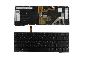 Πληκτρολόγιο Ελληνικό-Greek Laptop KeyboardLenovo Thinkpad X1 carbon Gen 2 2nd GR Keyboard Backlit No Frame 0C45082 42V00W MQ-68GR MP-13F53GRJ442 Backlit GK GR (Κωδ.40311GR)