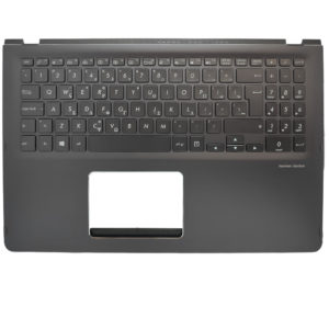 Πληκτρολόγιο-Keyboard Laptop Asus UX561UA UX561UAR UX561UN Palmrest Cover Black GR Version OEM(Κωδ. 40761GRPALM)