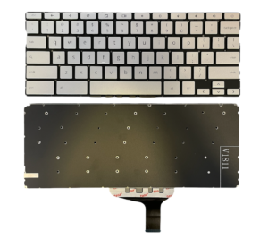 Πληκτρολόγιο Laptop - Keyboard for HP Chromebook 14A-NA Palmrest Cover Keyboard UK SILVER L91515-031 L62440-001 L91511-001 OEM(Κωδ.40734USSILVER)