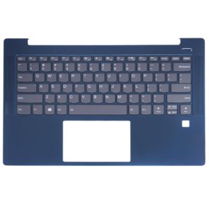 Πληκτρολόγιο - Laptop Keyboard Palmrest για Lenovo IdeaPad S540-14 S540-14IWL 14IML 14API 5CB0S17226 5CB0S17216 5CB0S17247 5CB0S17218 US Backlight With Fingerprint Hole Blue ( Κωδ.40927USBLUEPALM )