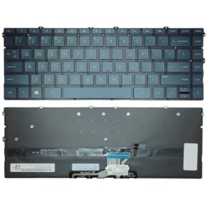 Πληκτρολόγιο Laptop - Keyboard for HP Spectre x360 13-AW 13-AW0003DX 13-AW0013DX 13-AW0020NR 13-AW0023DX OEM (Κωδ. 40707USBLUEBL)