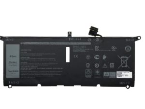 Μπαταρία Laptop - Battery for Dell XPS 13 9370 2018 13 9380 2019 Series HK6N5 0WDK63 P82G 0DGV24 DGV24 7.6V 45Wh 5618mAh OEM (Κωδ.1-BAT0282)