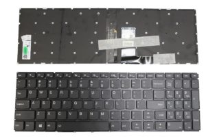 Πληκτρολόγιο Laptop Lenovo V110-15AST V110-15IAP V110-15ISK T6G1-US 25214785 PK130TH2A00 PK1314K2A00 25214785 9Z.NB4SN.001 NSK-BQ0SN MP-0A Black (Κωδ. 40387USNOFRAMEBACKLIT)