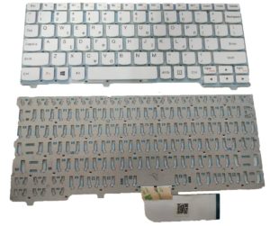 Πληκτρολόγιο Laptop Lenovo Ideapad 100S-11IBY 5CB0K48352 5CB0K48393 5CB0K48350 D0K-V6556D-US-00 (Κωδ.40364GRWHITE)