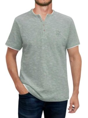 FORESTAL Ανδρικό πράσινο κοντομάνικο μπλουζάκι V 741657, Μέγεθος 5XL