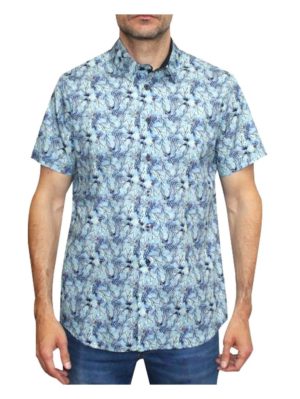 FORESTAL Ανδρικό κοντομάνικο πουκάμισο 901627 Tipo, Μέγεθος 6XL