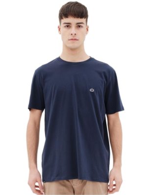 BASEHIT Ανδρικό μπλέ navy T-Shirt 221.EM33.100 NAVY BLUE .., Χρώμα Μπλε Σκούρο, Μέγεθος S