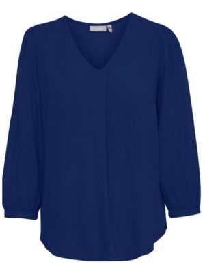 FRANSA Γυναικεία μπλέ μπλούζα 20612601-193943, Χρώμα Μπλε Σκούρο, Μέγεθος L