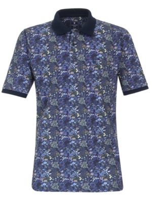 REDMOND Ανδρική μπλέ πικέ πόλο μπλούζα (XL-7XL) 231870900 19 BLUE, Μέγεθος 7XL