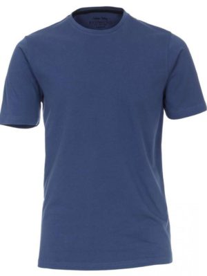 REDMOND Ανδρικό μπλέ κοντομάνικο T-Shirt, regular fit, Χρώμα Μπλέ, Μέγεθος 6XL