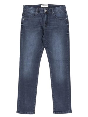 LOSAN Ανδρικό μπλέ ελαστικό παντελόνι τζιν LMNAP0401_23013 Dark Denim, Χρώμα Μπλέ, Μέγεθος 40