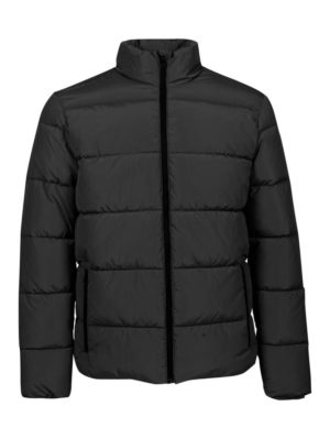 LOSAN Ανδρικό μαύρο ζεστό αδιάβροχο μπουφάν 221-2651AL 063-Negro, Χρώμα Μαύρο, Μέγεθος 3XL
