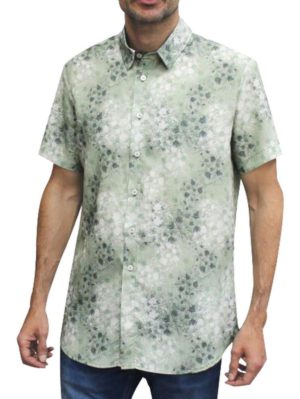 FORESTAL Ανδρικό πολύχρωμο κοντομάνικο πουκάμισο 901626 Tipo, Χρώμα Πολύχρωμο, Μέγεθος 5XL
