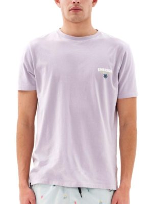 EMERSON Ανδρικό λιλά μπλουζάκι T-Shirt 231.EM33.122 LILAC.., Χρώμα Μωβ, Μέγεθος 4XL