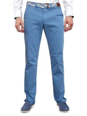 KOYOTE Ανδρικό μπλέ ελαστικό τσίνος παντελόνι slim 504269 Royal, Χρώμα Μπλε Σκούρο, Μέγεθος 60