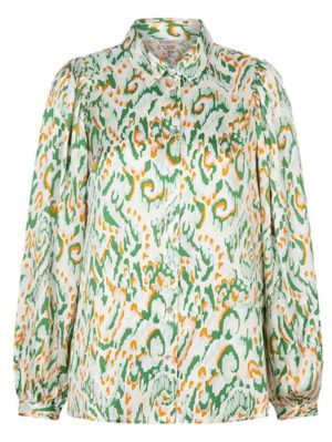 ESQUALO Γυναικεία πολύχρωμη μπλούζα SP24 14019 PRINT, Χρώμα Πολύχρωμο, Μέγεθος 40