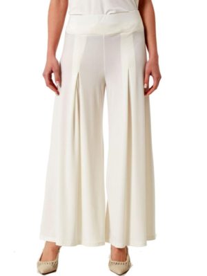 ANNA RAXEVSKY Γυναικεία εκρού παντελόνα T23101 ECRU, Χρώμα Εκρού, Μέγεθος XL