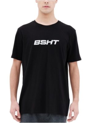BASEHIT Ανδρικό μαύρο T-Shirt. 221.BM33.68 Black .., Χρώμα Μαύρο, Μέγεθος M