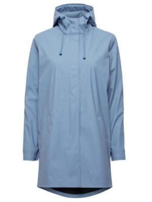 FRANSA Γυναικείο μπλέ αδιάβροχο μπουφάν 20611007-174030 Blue, Χρώμα Γαλάζιο, Μέγεθος L