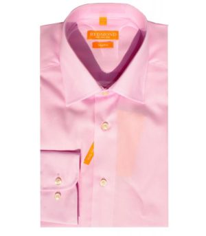 REDMOND Ανδρικό regular fit πουκάμισο, Χρώμα Ροζ, Μέγεθος M